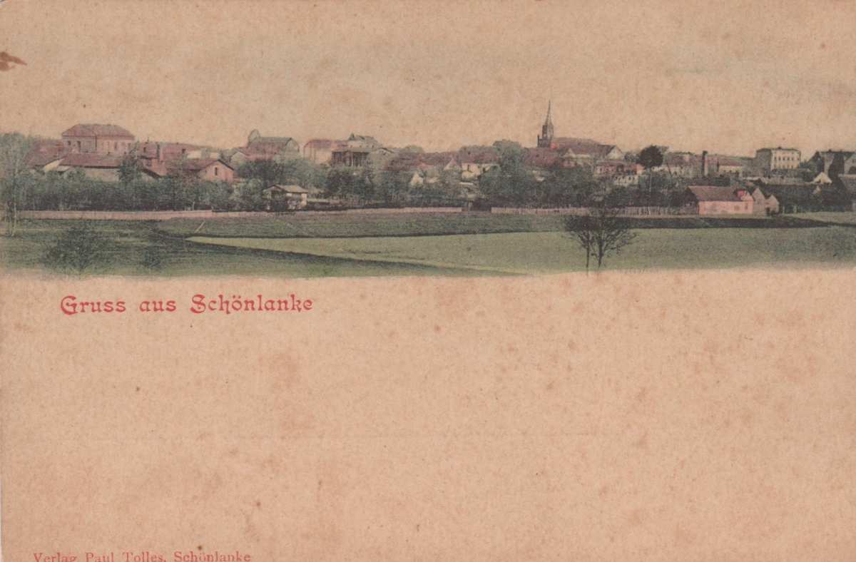 Pocztówka Schönlanke