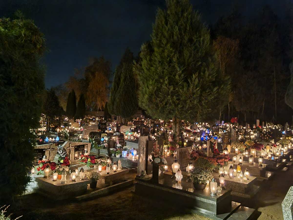 Wszystkich Świętych 2023 - cmentarz komunalny w Trzciance